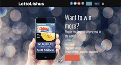 Desktop Screenshot of lottolishus.com